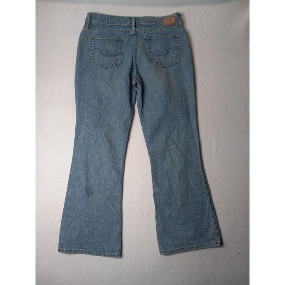 Levi's Low Rise Bootcut size 10 denim blue jeans - Picture 2 of 10